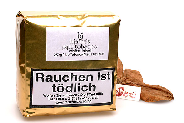Bjarne White Label Pipe tobacco 250g Economy Pack Bjarne White Label Pipe tobacco 250g Economy Pack